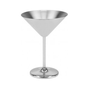 Horecano - Иноксова чаша за мартини 250мл ф12xh16см SILVER (HC-981858) (232164-1) (01981858)