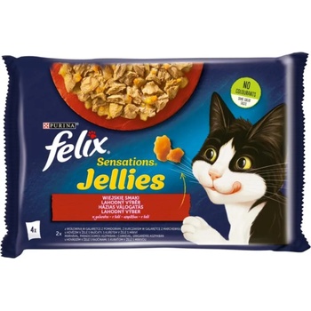 FELIX Sensations Jellies Homemade Selection 4x85 g