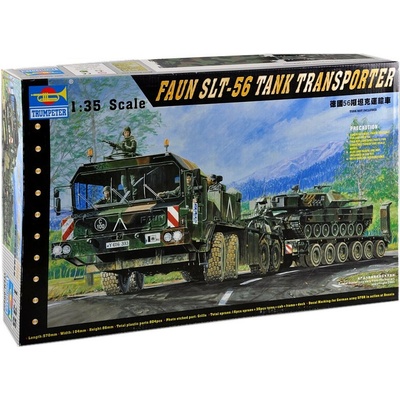 Trumpeter FAUN SLT-56 Elefant Tank-Transporter 1:35