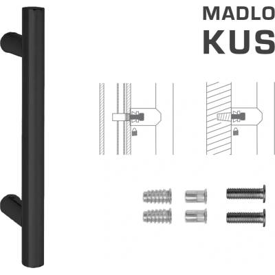 MPkovania FT - MADLO kód K00 Ø 25 mm SP ks Rozteč madla: 1300 mm, Rozmer profilu madla: Ø 25 mm, Dĺžka: 1600 mm