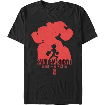 ZOOT. Fan Черна мъжка тениска Disney Силует Baymax ZOOT. Fan | Cheren | МЪЖЕ | L