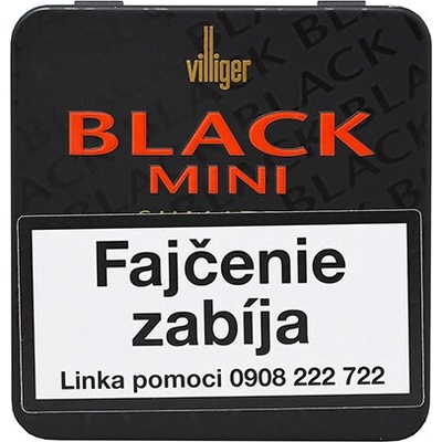 Villiger Black Mini Sumatra cigarillos 20 ks