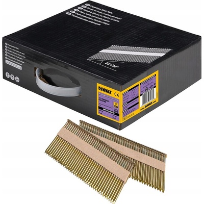 Prstencové klince DeWALT DNPT31R90G12Z 33-34° 90x3,1mm pozinkované 2200 ks