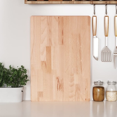 vidaXL Дъска за рязане, 50x35x4 см, буково дърво масив (355996)