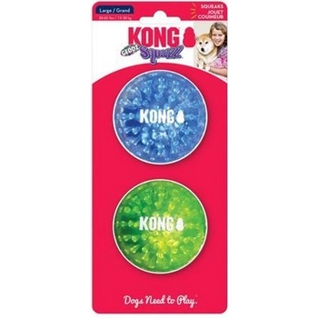 Kong Dog Squeezz Action Lopta s pískatkom L 2 ks
