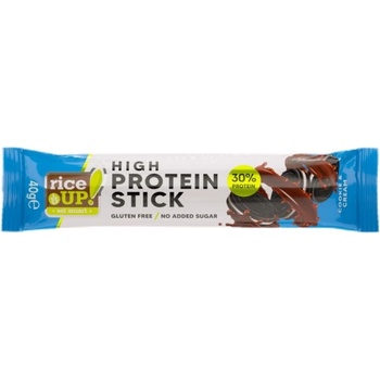 RiceUP! Hi Protein Stick | No Added Sugar [15 x 40 грама] Бисквити с крем