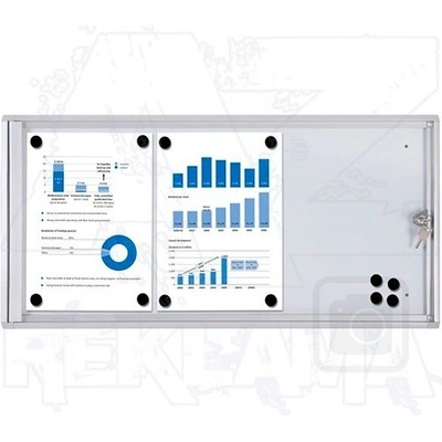 A-Z Reklama CZ Scritto Economy informační vitrína interiérová SCXS 3 x A4