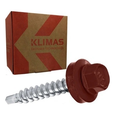 Strešné farmárske vruty 4,8X55 mm - RAL 3009