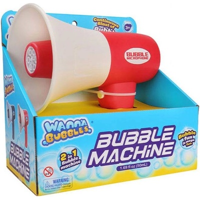 Wanna Bubbles Пистолет за сапунени балони Wanna Bubbles - Мегафон, асортимент (BB066-P)