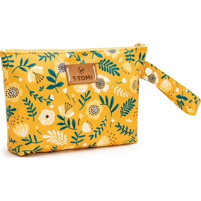 T-tomi Small Baggie Mustard flowers