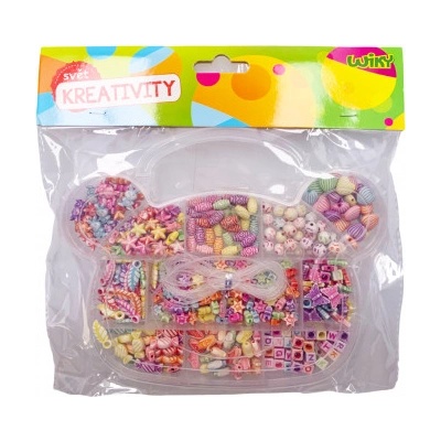 Korálky set 80g - Medvěd