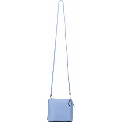LINA dámska crossbody koženková kabelka Nebeská modrá