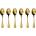 Herdmar Teaspoons set ROCCO 6pcs. Black box (089460905170100006)