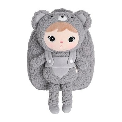 Metoo plyšový medvedík šedý 30 cm