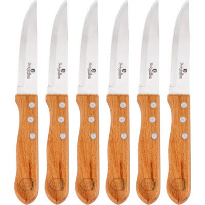 Berlinger Haus 6 ks sada steakových nožů, Wood 54323
