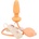 Seven Creations Expandable and Vibrating Butt Plug Flesh