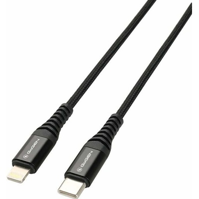 GoGEN GOGUSBC8P100MM01 USB-C/Lightning, 1m, černý