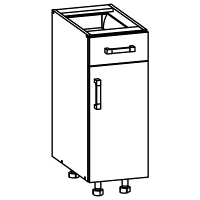 BRW Долен шкаф Older - D1S_30/82_L/STB - с плавно прибиране (D1S_30/82_L/STB)