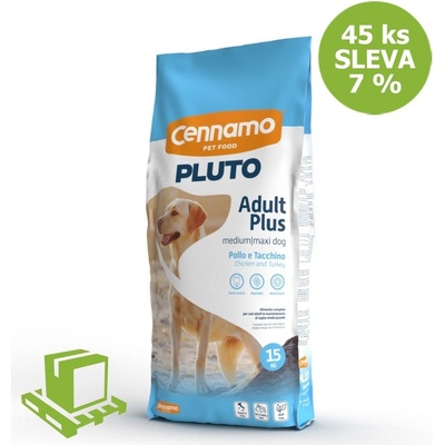 Pluto Dog Adult Plus Medium & Maxi 45 x 15 kg