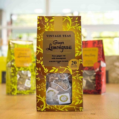 Vintage Teas Ginger Lemongrass 20 pyramíd