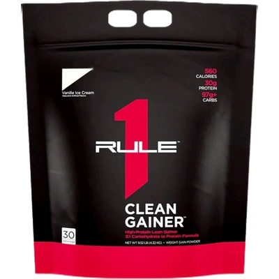 Rule 1 R1 Clean Gainer [4470 грама] Ванилов сладолед