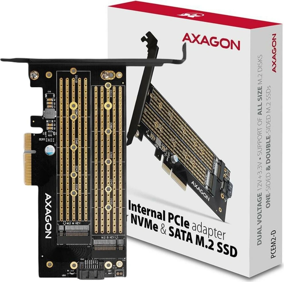 Axagon PCEM2-D