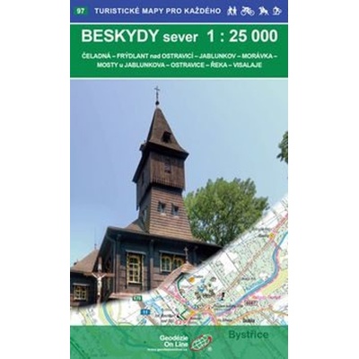 Beskydy sever 1:25 000