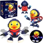 Trifox Astronaut duck dancing on batteries