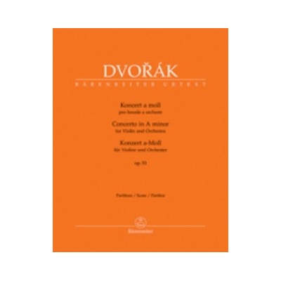Koncert a moll op. 53 pro housle a orchestr - Antonín Dvořák