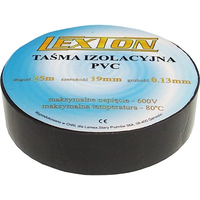 Lexton Izolačná páska 25 m čierna