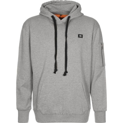 Alpha Industries mikina X-Fit Hoody šedá