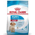 Royal Canin Medium Puppy - пълноценна храна за кученца от средните породи с тегло в зряла възраст от 11 до 25 кг. , до 12 месечна възраст