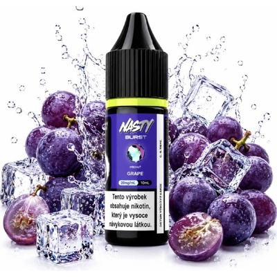 Nasty BURST Grape 10 ml 20 mg