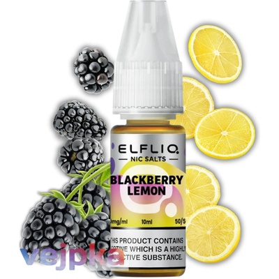 Elf Bar Elfliq Salt Blackberry Lemon 10 ml 10 mg