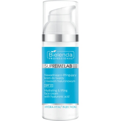 Bielenda Supremelab Hydra-Hyal2 Injection 1,5% liftingový krém s kyselinou hyalurónovou SPF 15 50 ml