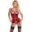 Cottelli Collection Demi Cup Set 2633051 Red L