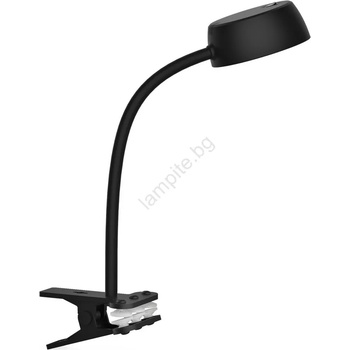 Top Light - LED Настолна лампа с щипка OLIVIA KL C LED/4, 5W/230V черен (TP1645)