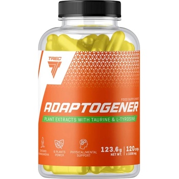 Trec Nutrition Adaptogener | with Ashwagandha, Rhodiola, L-Tyrosine [120 капсули]