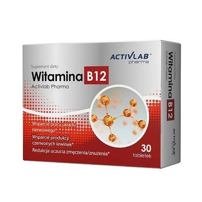 ACTIVLAB - Vitamin B-12 100 mcg - 30 tablets