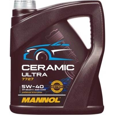 MANNOL 7727 Ceramic Ultra 5W-40 4 l