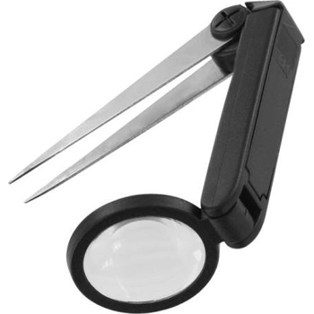 Shesto Modelcraft лупа 1.75x с пинсета и LED осветление