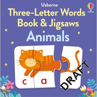 First Words Jigsaw Book: Animals - Kate Nolan