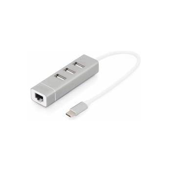 ASSMANN USB извод Digitus DA-70253 Сив Алуминий