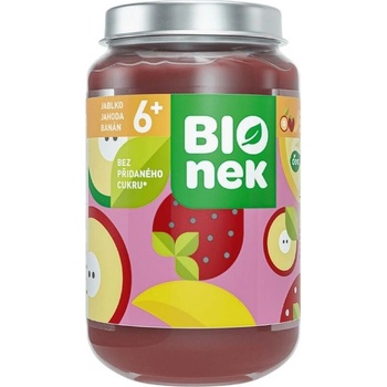 DEVA Bionek Ovocný príkrm Jablko Jahoda a Banán BIO 190 g