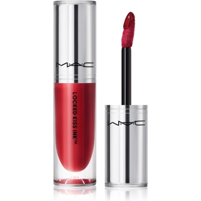 MAC Cosmetics Locked Kiss Ink Liquid Lipcolor dlouhotrvající matná tekutá rtěnka Poncy 4 ml – Zboží Dáma