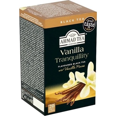 Ahmad Tea Vanilla Tranquillity černý čaj aromatizovaný s vanilkou 20 x 2 g