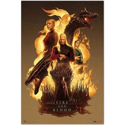 Grupo Erik editores Plagát House Of The Dragon - Fire And Blood