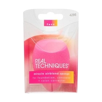 Real Techniques Brushes Base + Finish oboustranná houbička na make-up