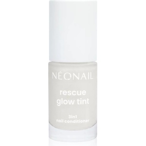 NEONAIL Rescue Glow Tint 3in1 Nail Conditioner подхранващ лак за нокти цвят Milky White 7.2ml