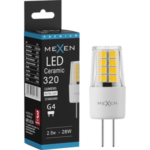 Mexen Oris LED крушка G4, 2, 5W, неутрална - 4000K, 320 lm - L115-G4-0240-01 (L115-G4-0240-01)